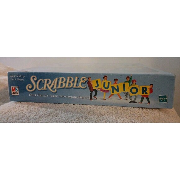 Vintage Scrabble Junior Milton Bradley Family Board Game 1999 ed. Ages 5+ - Picture 4 of 7